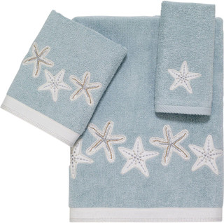 Thumbnail 2: Avanti Avanti Sequin Shells Towel Collection 