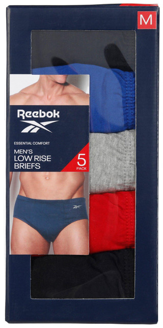 Thumbnail 1: Reebok Reebok Mens 5 Pk Low Rise Briefs 