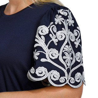 Thumbnail 3: NAVY/WHITE