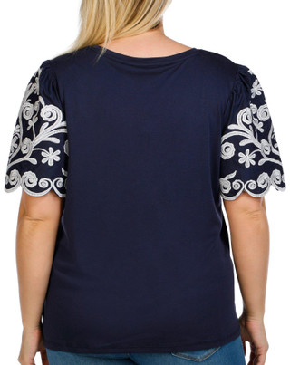 Thumbnail 2: NAVY/WHITE