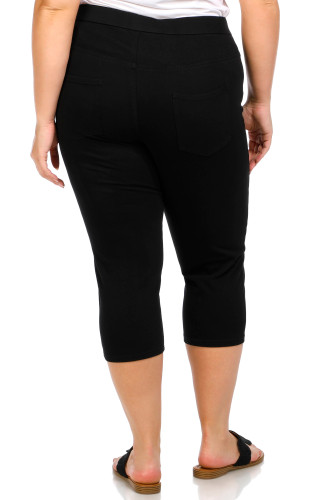 Thumbnail 2: ZAC AND RACHEL Zac and Rachel Plus Slim Leg Ultra Stretch Capris 