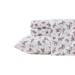 Thumbnail 6: Laura Ashley Laura Ashley Berry Bright Cotton Sheet Set 