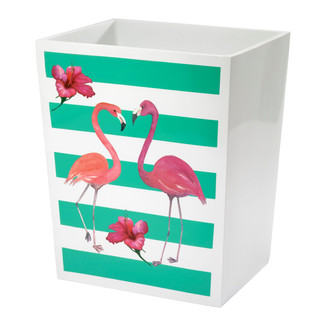 Thumbnail 1: Avanti Avanti Flamingo Paradise Wastebasket 