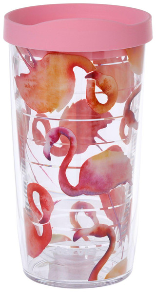 Thumbnail 1: Tervis Tervis 16 oz. Flamingo Tumbler With Lid 