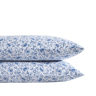 Thumbnail 1: Laura Ashley Laura Ashley 2 Pc. Lorelei Sateen Pillowcase Set 