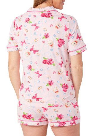 Thumbnail 2: ROOM SERVICE Room Service Womens 2 Pc Pajama Shorts Set 