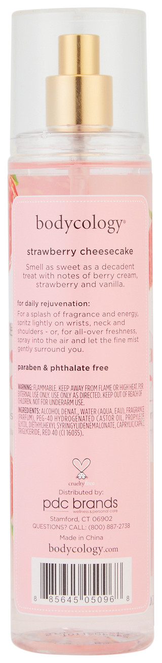 Thumbnail 2: BODYCOLOGY Bodycology Strawberry Cheesecake Fragrance Mist, 8 Oz. 