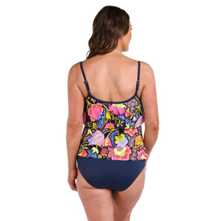 Thumbnail 4: Maxine of Hollywood Maxine of Hollywood Womens Ornamental Garden Tankini Top 