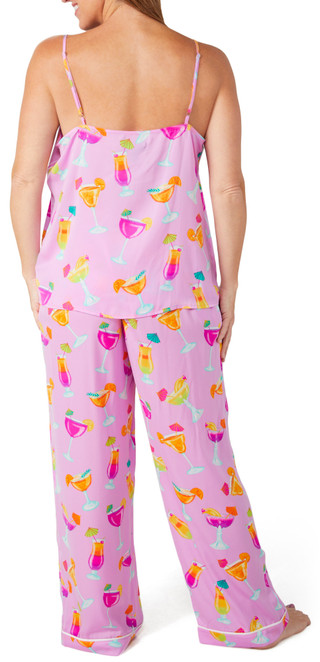 Thumbnail 2: ROOM SERVICE Room Service Womens 2 pc Print Pajama Set 
