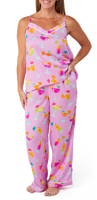 Thumbnail 3: ROOM SERVICE Room Service Womens 2 pc Print Pajama Set 