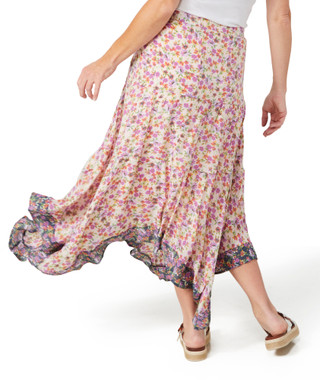 Thumbnail 4: Nanette Lepore Nanette Lepore Womens Floral Midi Skirt 