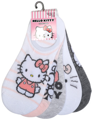 Thumbnail 1: Hello Kitty Hello Kitty Girls 5 Pair No Show Socks 