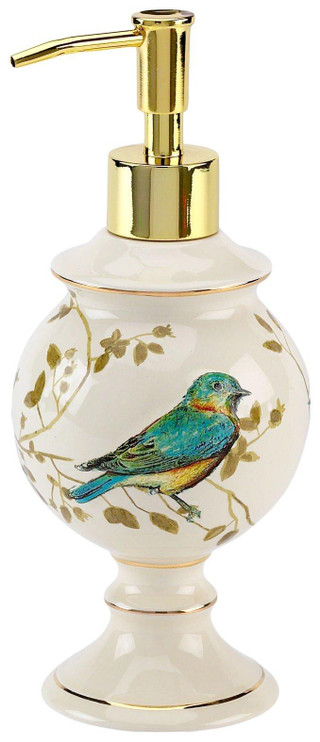 Thumbnail 1: Avanti Avanti Gilded Birds Lotion Pump 