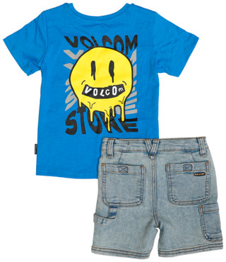 Thumbnail 1: VOLCOM Volcom Toddler Boys 2 Pc Shorts Set 