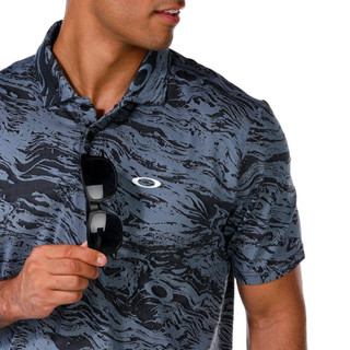 Thumbnail 10: Oakley Oakley Men's Duality Jacquard Short Sleeve Polo Shirt 