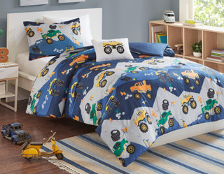 Thumbnail 1: Mi Zone Mi Zone Nash Printed Comforter Set 