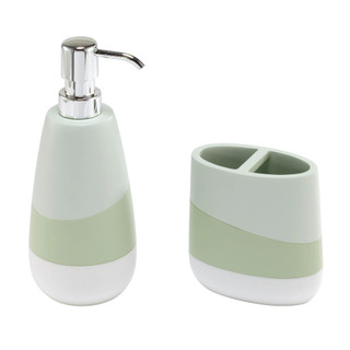Thumbnail 1: Nicole Miller Nicole Miller 2 Pc. Tropiluxe Bath Set 