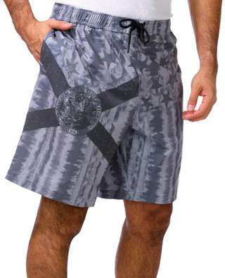 Thumbnail 1: REEL LEGENDS Reel Legends Mens 9 in E-Board Florida Flag Swim Shorts 