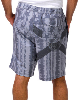Thumbnail 3: REEL LEGENDS Reel Legends Mens 9 in E-Board Florida Flag Swim Shorts 