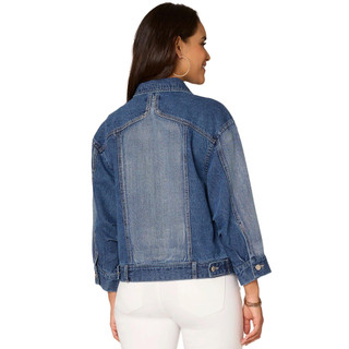 Thumbnail 4: Democracy Democracy Womens Long Barrel Sleeve Western Jacket 