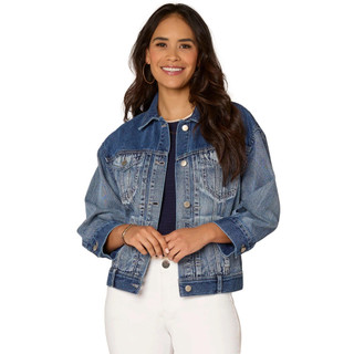 Thumbnail 2: Democracy Democracy Womens Long Barrel Sleeve Western Jacket 