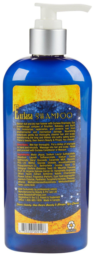 Thumbnail 3: BEAUTY & PIN-UPS Beauty & Pins-ups Exclasa Shampoo, 8 Oz 