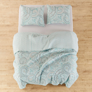 Thumbnail 3: Levtex Home Levtex Home Spruce Spa Quilt & Sham Set 