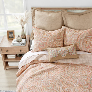 Thumbnail 8: Levtex Home Levtex Home Spruce Coral Quilt & Sham Set 