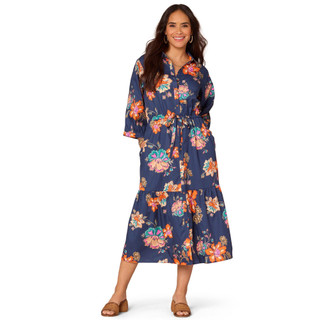 Thumbnail 2: Democracy Democracy Womens Button Down Tiered Dress 