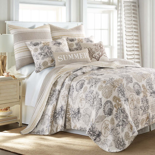 Thumbnail 1: Levtex Home Levtex Home Caspian Sea Reversible Quilt & Sham Set 