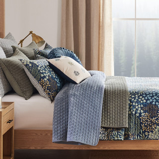 Thumbnail 14: Levtex Home Levtex Home English Forest Reversible Quilt & Sham Set 
