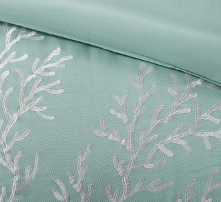 Thumbnail 5: Harbor House Harbor House Coastline Aqua 5-pc. Duvet Cover Set 