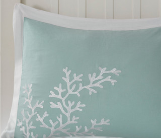 Thumbnail 11: Harbor House Harbor House Coastline Aqua 5-pc. Duvet Cover Set 