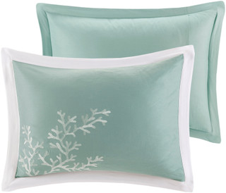 Thumbnail 13: Harbor House Harbor House Coastline Aqua 5-pc. Duvet Cover Set 