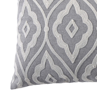 Thumbnail 6: Levtex Home Tamsin Grey Geometric Decorative Pillow 