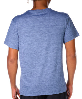 Thumbnail 3: Hurley Hurley Mens Exist Slash Logo Short Sleeve Spacedye Tee 
