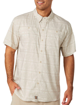 Thumbnail 1: REEL LEGENDS Reel Legends Mens Print Terrain Short Sleeve Shirt 