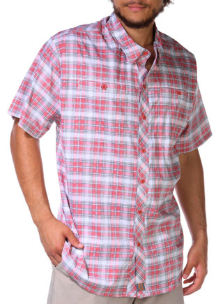 Thumbnail 1: REEL LEGENDS Reel Legends Mens Print Terrain Short Sleeve Shirt 