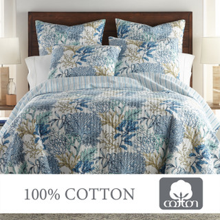 Thumbnail 9: Levtex Home Levtex Home Mahina Quilt & Sham Set 