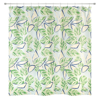 Thumbnail 3: Nicole Miller Nicole Miller Tropiluxe 13 Pc. Shower Curtain & Hook Set 