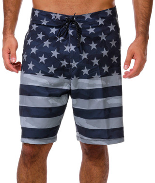 Thumbnail 2: Hurley Hurley Mens Phantom Flag Print Swim Shorts 