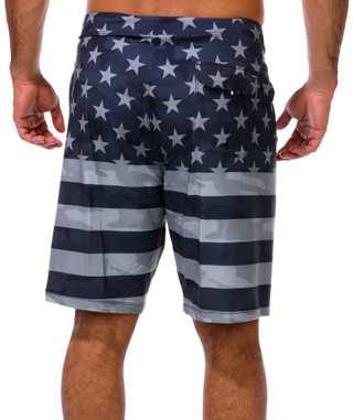 Thumbnail 4: Hurley Hurley Mens Phantom Flag Print Swim Shorts 