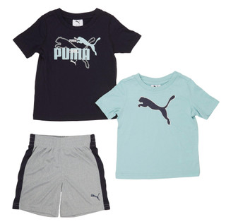 Thumbnail 1: Puma Puma Baby Boys 3 Pc Shorts Set 