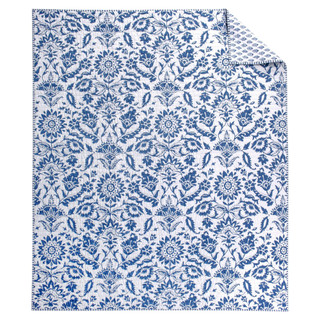 Thumbnail 10: Levtex Home Levtex Home Clara Blue Quilted Throw 
