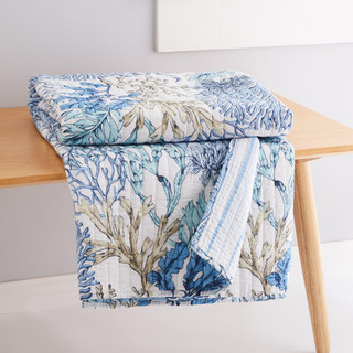 Thumbnail 3: Levtex Home Levtex Home Mahina Quilted Throw 