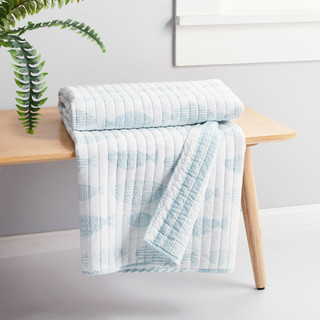 Thumbnail 2: Levtex Home Levtex Home Aqua Breeze Quilted Throw 