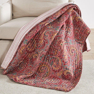 Thumbnail 1: Levtex Home Levtex Home Kimpton Red Quilted Throw 