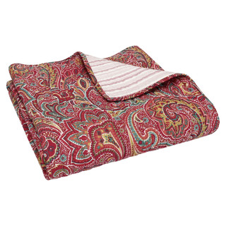 Thumbnail 3: Levtex Home Levtex Home Kimpton Red Quilted Throw 