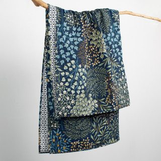 Thumbnail 4: Levtex Home Levtex Home English Forest Navy Quilted Throw 