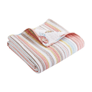 Thumbnail 7: Levtex Home Levtex Home Brighton Coral Quilted Throw 